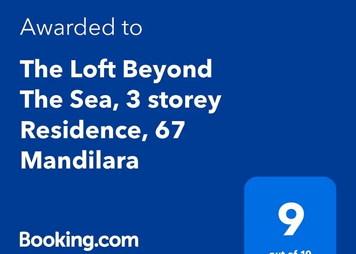 Tatil Evi The Loft Beyond The Sea, 3 Storey Residence, 67 Mandilara